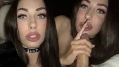 Reproducir Dos coños morenos chupan la polla del cuñado con la polla grande y bonita