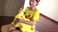 Oynat Asya ladyboy yoyo'nun ıslak kedi pov